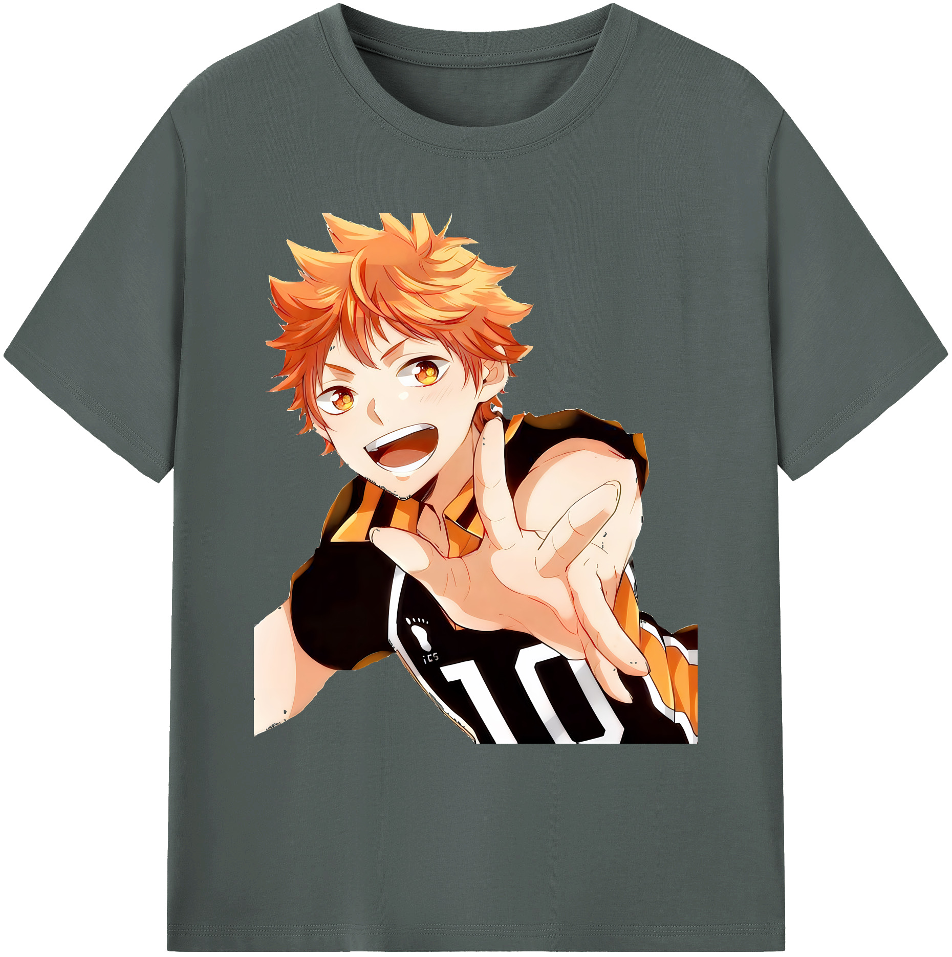 （画像用） ハイキュー!! Haikyu!! 綿100％ メンズ半袖Tシャツ｜肌触りやわらか＆通気性